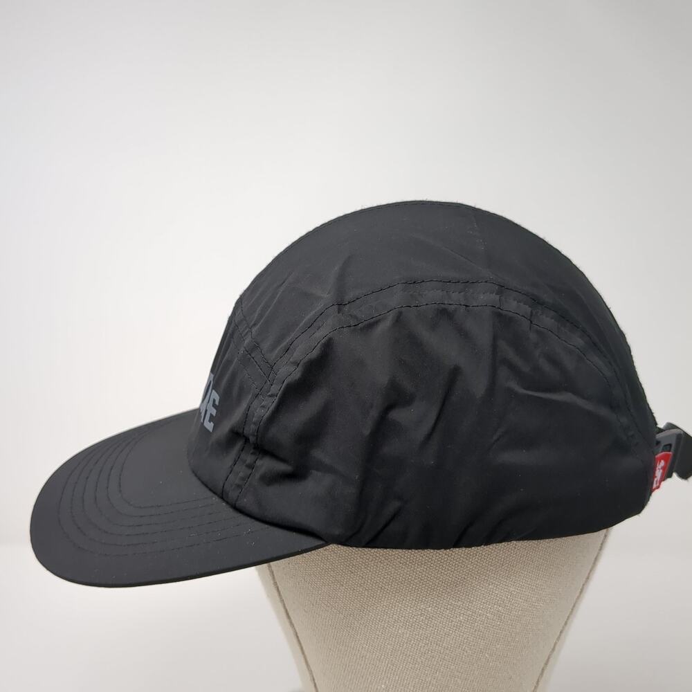 Chrome Slideback 5 Panel Hat Solid Black One Size… - image 3